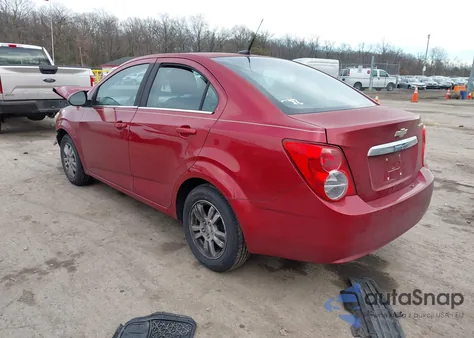 2012 Chevrolet Sonic 2Lt из США, поврежденный, VIN 1G1JC5SH7C4127667